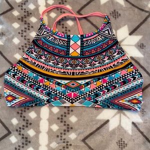 Colored baiting suit